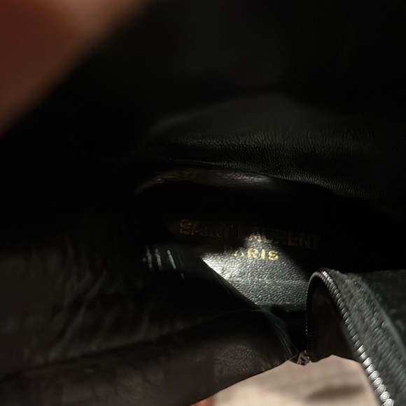 Saint Laurent Black Booties - Picture 7 of 7